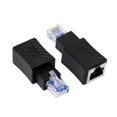 thumbnail image 1 of EIGTHTAIL Right Angle Rj45 Fast Ethernet Male To Female Straight Adapter Cat5/6 Ethernet Lan Extension Adapter for Router Switch, 1 of 6