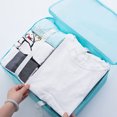 thumbnail image 3 of CSChome Travel Storage Bag Foldable Suitcase Organizer 8Pcs/Set Multi Sizes Travel Organizer Drawstring Wash Travel Clothes Storage Travel, 3 of 7