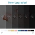 thumbnail image 4 of Cortinas para Exterior RYB HOME Impermeables Blackout Protección UV 52x240 cm Gris, 4 of 9