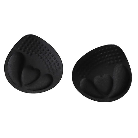 Kitem Bra Pad Ultra Thick Good Breathability Bra Insert Triangle Sponge Push Up Bra Pad Women Invisible Insert Swimsuit Bikini Breast Enhancers Chest Cup Pads Accessories (Black,4cm)