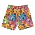 thumbnail image 2 of Doodle Dog Paper Pattern Boys Swim Trunks Quick Dry Boy Swim Shorts for 3-14 Years, 2 of 8