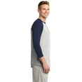 thumbnail image 3 of T200 Sport-Tek Men's Softball Shirt Colorblock Raglan Jersey, 3 of 6