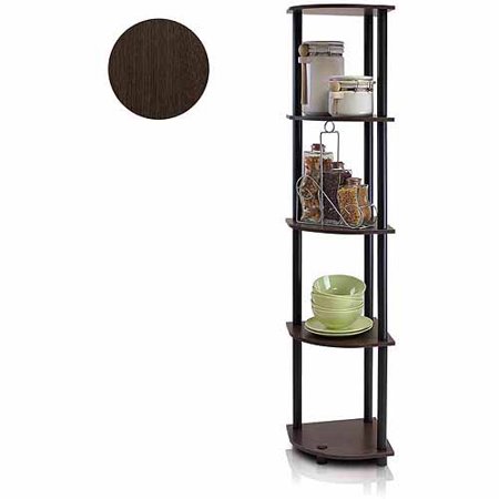 corner tier display furinno multipurpose shelving rack turn unit tube