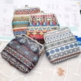 thumbnail image 5 of Heytea 4Pcs Coin Purse Ethnic Style Clasp Closure Wallet Change Credit Card Holder Pouch, 5 of 5