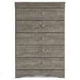 thumbnail image 4 of Ashley Furniture Bayzor 5-Drawer Wood Chest in Warm Gray Vintage, 4 of 10