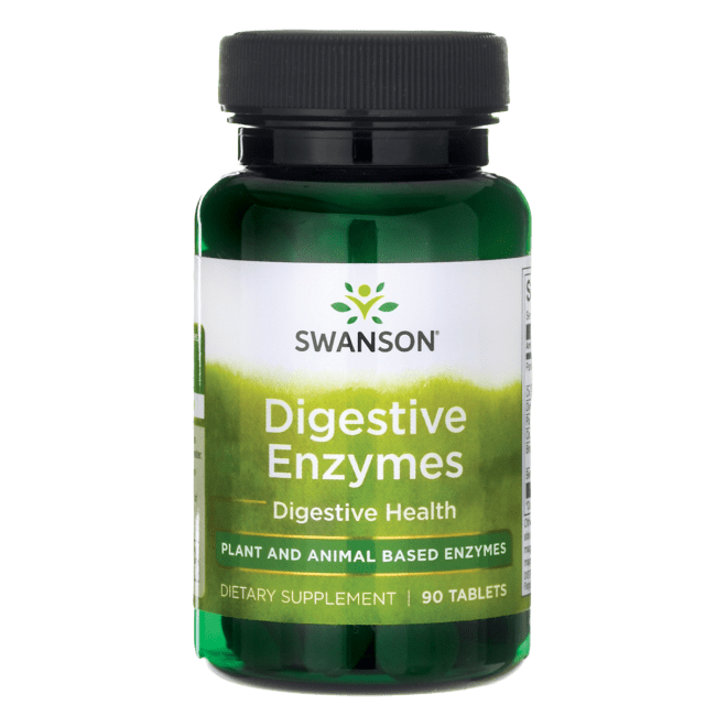 Swanson Digestive Enzymes Promotes Digestive Health Support Aids
