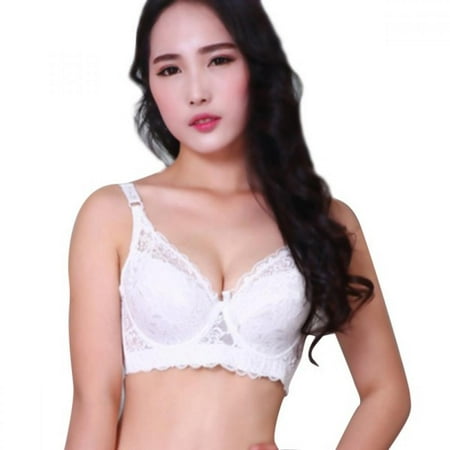 

Sexy Women Underwire Lace Push Up Bra Brassiere 36 38 40 42 Cup Size C 7 Colors