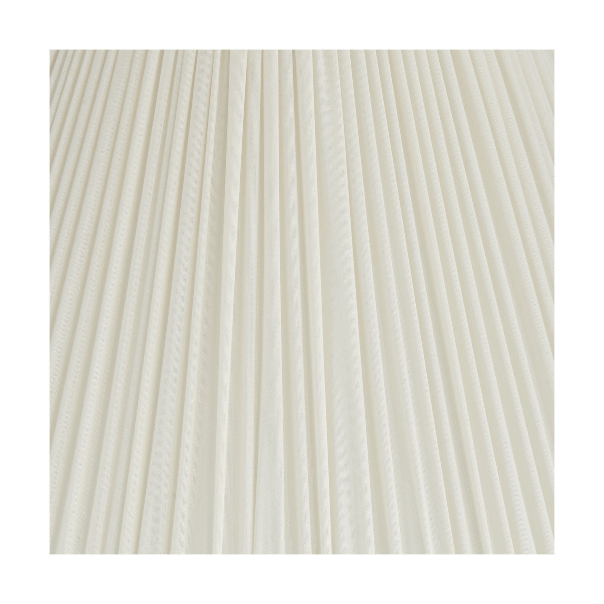 Springcrest Set of 2 Pleated Empire Lamp Shades Beige Medium 7" Top x 16" Bottom x 11.25" High Spider with Harp and Finial Fitting