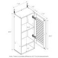 thumbnail image 4 of Furinno Indo Armoire Murale Mince, 4 of 4