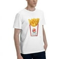 thumbnail image 2 of Burger King Logo Men'S Basic Short Sleeve T-Shirt Fashionable White Small, 2 of 8