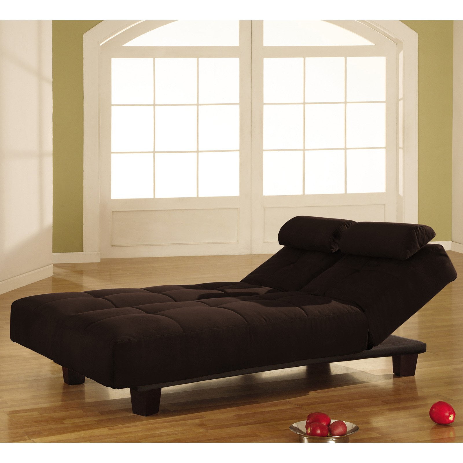 Serta Sophia Convertible Sofa Java
