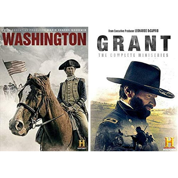 Washington & Grant Complete History Channel Miniseries DVD 2020