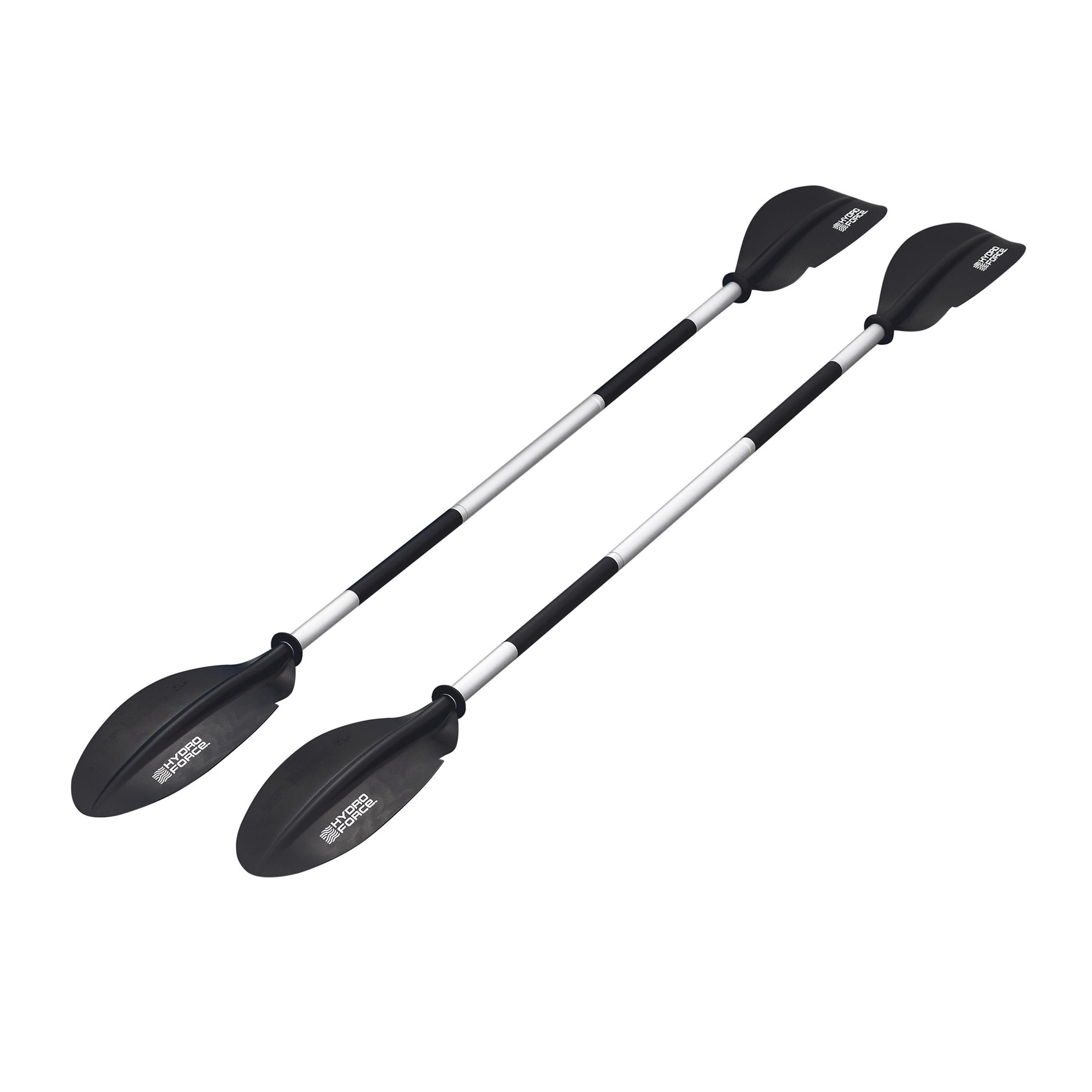 Bestway Hydro Force 91” Adjustable Aluminum Locking Kayak Paddle and Grip, Black