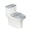 Old Wooden Stripes, variant on HELLHERO Colorful Patterns 2 Pack Toilet Top Cover Set Elastic Edge Polyester, Universal, Hotel Home