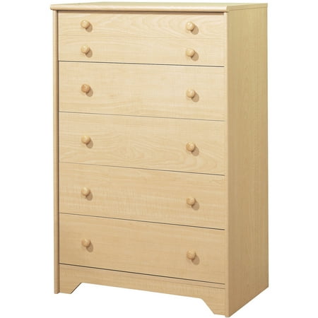 Newton 5 Drawer Chest-Finish:Natural Maple