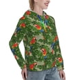 thumbnail image 6 of Sigee Parrots And Tropical Leaves for Women's Pullover Hoodie Sweatshirts Adult Casual Long Sleeve Sweatshirts ,Sizes S-2XL-X-Large, 6 of 7