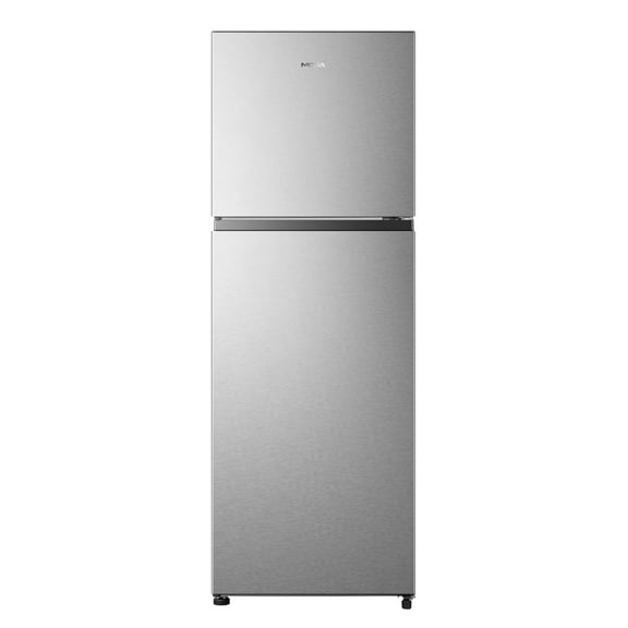 Mora 11.5 cu. ft.  Top Mount Freezer Refrigerator, Frost Free, Stainless Look, Reversible Door, Estar Rated