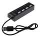 thumbnail image 1 of Adaptador de Escritorio de Expansión de Divisor de Múltiples Concentradores USB 2.0 de 4 Puertos de - Negro Sunnimix usb hub 4 puertos, 1 of 7