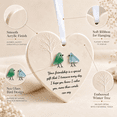 thumbnail image 3 of Heart-Shaped Sea Glass Friendship Ornaments - Acrylic Ornaments Best Friend Gifts Hanging Christmas Decorations,Best Friends Forever, 3in, E, 3 of 7