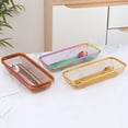 thumbnail image 4 of Stainless Steel Utensil Drying Rack/Chopsticks/Spoon/Fork/Knife Drainer Basket Set of 2 Flatware Storage Drainer Silverware Cutlery Basket Flatware Organizers-Rainbow Color, 4 of 8