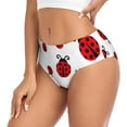 thumbnail image 2 of Fotbe Fly Flying Ladybug Calzones Estampados para Mujer – Ropa Interior de Algodón, Cómoda, Suave y Elástica-XX-Large, 2 of 6