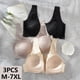 thumbnail image 2 of Bralette de encaje con cierre frontal para mujer, sujetador Sexy de talla grande, lencería femenina de piezas, ropa interior de realce, Top corto íntimo sin costuras, 3 M-5XL, 2 of 4