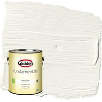 Glidden Fundamentals Cotton Tail / Gray Semi-Gloss Interior Paint, 1 Gallon