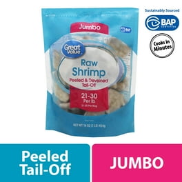 Great Value Frozen Raw Jumbo Shell-on, Tail-on, Easy Peel Great Value Frozen Raw Jumbo Shell-on, Tail-on, Easy Peel