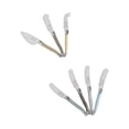 thumbnail image 4 of French Home Laguiole Mother of Pearl Cheese Knife and Spreader Set, 7 Piece., 4 of 7