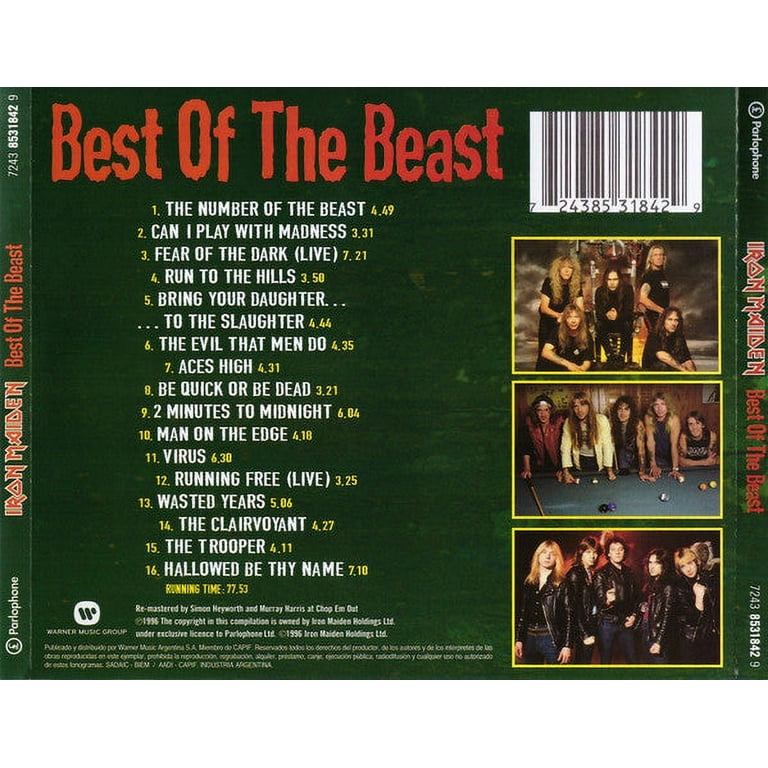 Iron Maiden - Best of the Beast - Music & Performance - CD Iron Maiden - Best of the Beast - Music & Performance - CD