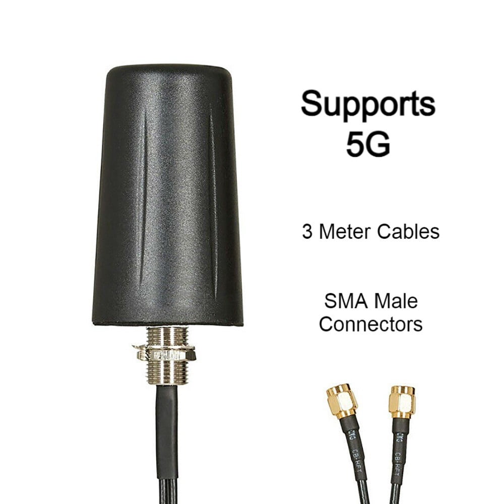 5G 4G LTE MiMo Outdoor Broadband Mobile Antenna Vehicle External Antenna SMA