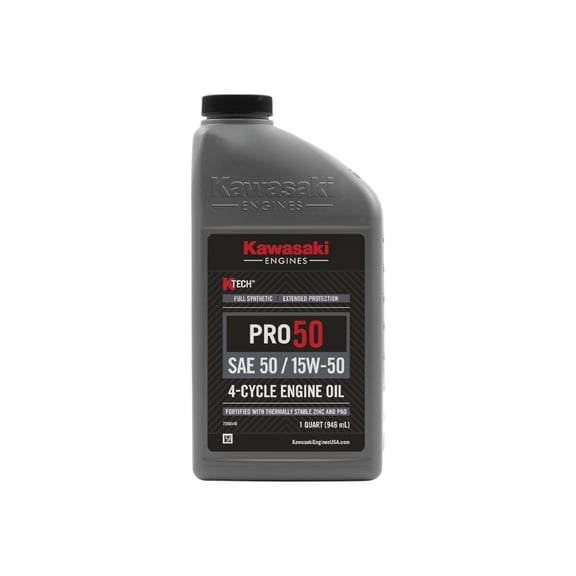 Kawasaki KTECH PRO 50 4-Cycle SAE 50 15-W50 Lawnmower Engine Oil 99969-6700