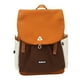 thumbnail image 3 of Mochila de viaje ligera de nailon para portátil, ideal para mujeres, hombres, niñas y niños, para senderismo. Marrón, 3 of 8