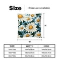 thumbnail image 5 of Daisy Velvet Throw Pillow Covers with Unique Patterns - Set of 2 Throw Pillow Inserts Included for Home Decor, 16x16, 18x18, 20x20 Inches, 5 of 6