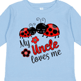 thumbnail image 4 of Inktastic My Uncle Loves Me with Cute Ladybugs Boys or Girls Long Sleeve Toddler T-Shirt, 4 of 5