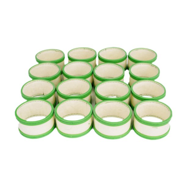 16 almohadillas para máquina limpiadora de bolas de billar. Lana profesional resistente al desgaste y silenciosa. Verde