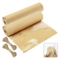 thumbnail image 2 of Honeycomb Packing Paper Wrap Roll Crafts With Rope Moving Household Protective, 2 of 3