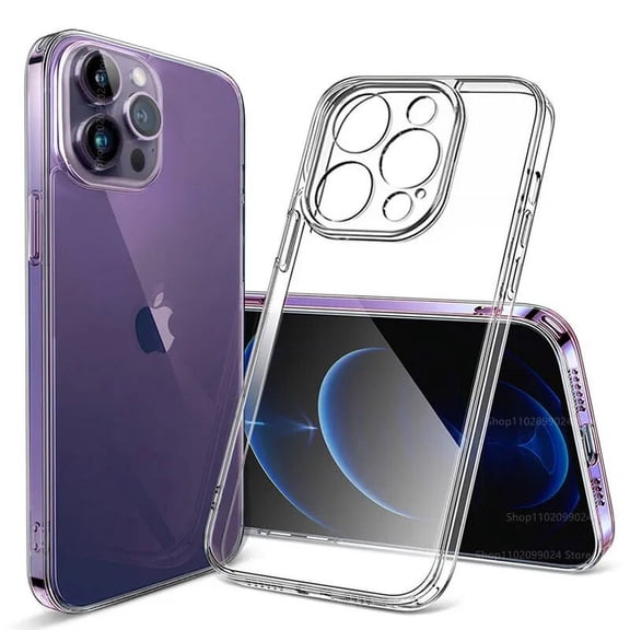 Clear Phone Case For IPhone 15 Pro Case Silicone Soft Cover On IPhone 15 Pro Back Cover
