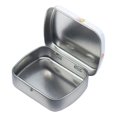 thumbnail image 1 of Lata de metal con bisagras Tapa de contenedor de dulces con tapa compacta, 1 of 10