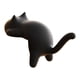 thumbnail image 2 of Gancho con forma de gato para el borde del escritorio, adorno de escritorio, gancho de mesa para la escuela y la oficina Negro, 2 of 9