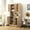 Oak, variant on Rustic Oak Wardrobe with 6 Doors / Bedroom Storage Essential / Good Quality and Easy Maintenance