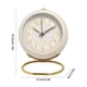 thumbnail image 3 of Bewildely Reloj despertador de escritorio vintage con cómoda luz nocturna, movimiento silencioso, reloj analógico retro silencioso Decoración del hogar, 3 of 6