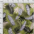 thumbnail image 3 of oneOone Cotton Silk Lime Green Fabric Tropical Diy Clothing Quilting Fabric Print Fabric By Yard 42 Inch Wide, 3 of 6