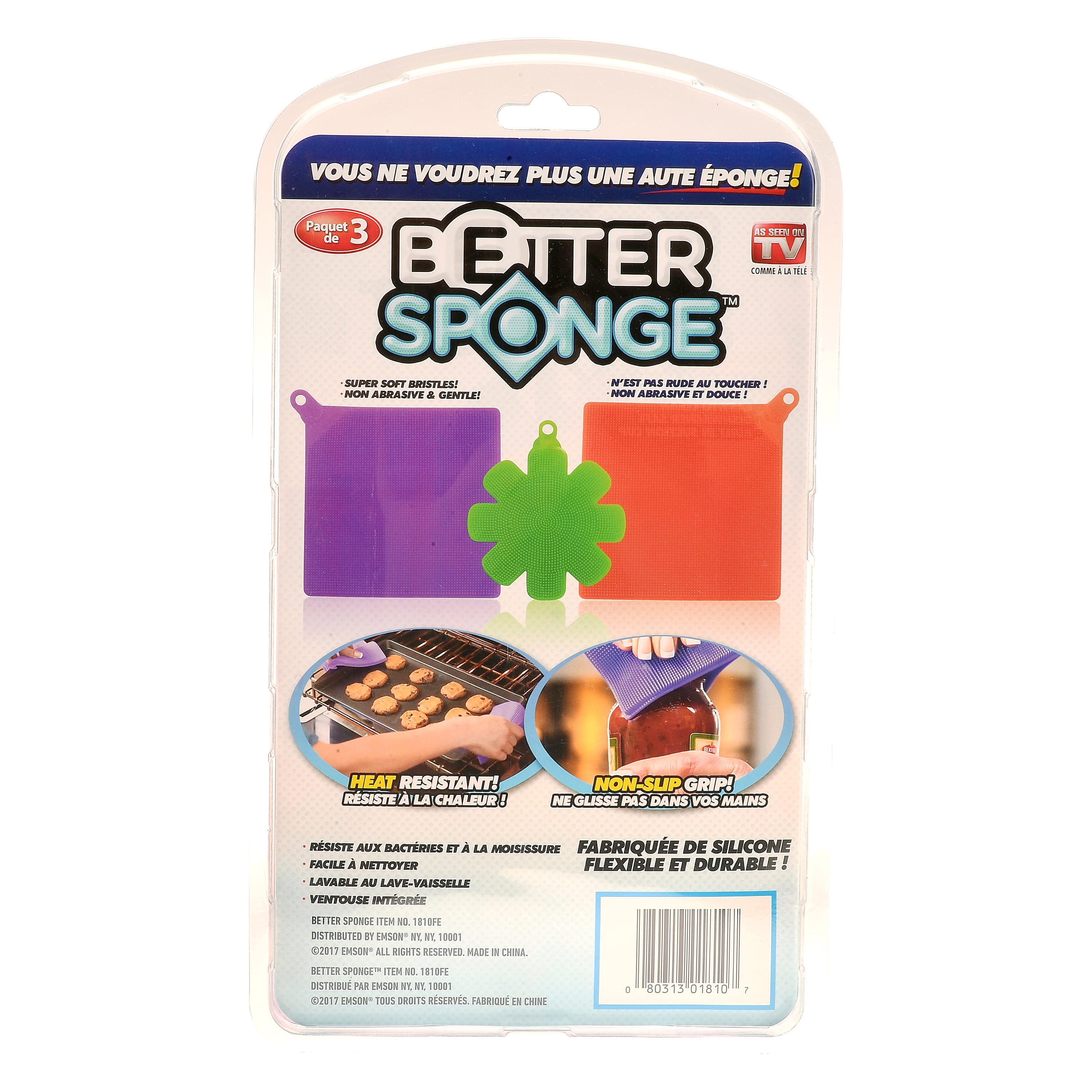 Better Sponge Silicone Sponges, 3 Pack Walmart Inventory Checker