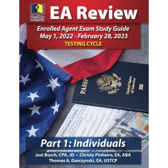 Pre-Owned PassKey Learning Systems EA Review, Part 1 Individuals, Enrolled Agent Study Guide: May 1, 2022-February 28, 2023 Testing Cycle (PassKey EA Exam Review May 1, Paperback