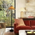 thumbnail image 4 of Chloe Lighting Belle Mission 2-Light Metal Floor Lamp in Blackish Bronze, 4 of 4