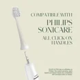 thumbnail image 5 of PLUS ULTRA Toothbrush Replacement Heads for Sonicare Electric Toothbrush, Soft, Eco-Friendly, 2 Pack, 5 of 11
