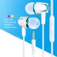 thumbnail image 5 of Twowood auricular YM108 Auriculares con cable Control universal Control de alambre pesado 3.5mm Ergonómico Ear 4D Auriculares estéreo para deportes, 5 of 6