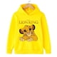 thumbnail image 3 of 2024 HOT Kids Cartoon Animal King Graphic The Lion Simba Sudaderas con capucha Dibujos animados Niños Niñas Sudadera estampada Niños Tops Ropa de manga larga, 3 of 5