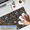 thumbnail image 4 of Long Mouse Pads for Desk,Spooky Halloween Pattern Desk Mats on Top Of Desks, Desk Mouse Pad Extra Large with 3mm Non-Slip Base and Stitched Edge for Gaming,Office,Work,Home 31.5x11.8in, 4 of 5